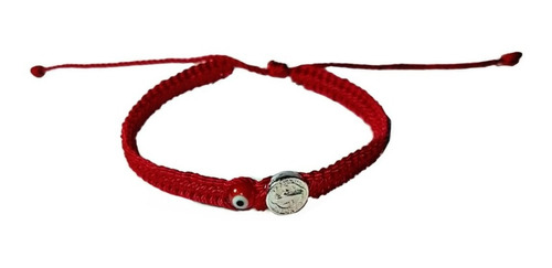 Pulsera  Roja Con Amuleto Ojo Turco