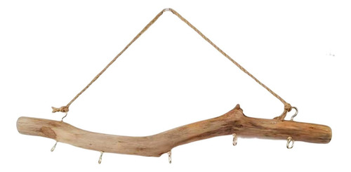 2 Gancho De Madera Montado En La Pared Accesorios De Gancho