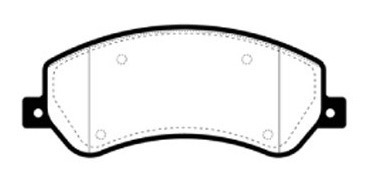 Pastilla Freno Volkswagen Amarok 2009/