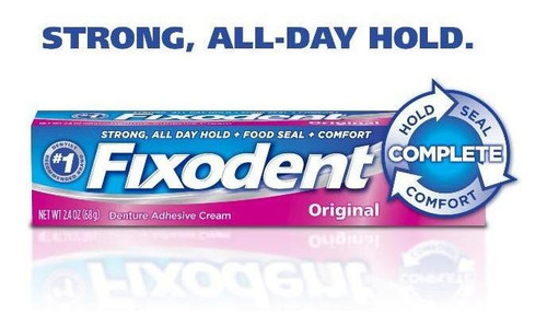 Fixodent Crema Adesiva 2.4 Oz X 2 Unid - g a $1057