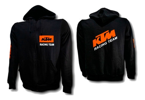 Imagen 3 de 7 de Buzo Canguro Capucha Ktm Moto Racing Red Bull Motoscba
