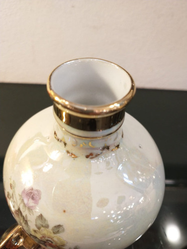 Antiguo Botellón De Porcelana