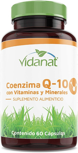 Coenzima Q10 60 Caps Evita Envejecimiento