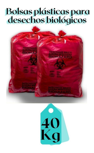 Bolsas Plásticas Para Desechos Biológicos 40 Kgs En Oferta