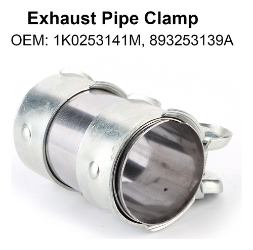 Conector De Manguito De Abrazadera Para Tubo De Escape 1k025
