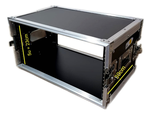 Case Rack 5u Profundidade Util 30cm Profissional