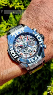 Hublot Big Bang Unico World Poker Tourcronografo 45mm Impeca