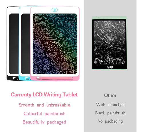 Paquete De 3 Tabletas De Escritura Lcd Para Niños, Tablero D