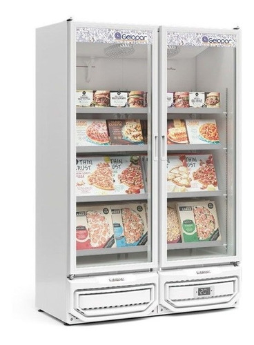 Freezer Puerta De Vidrio Doble 950l Gcvc-950 