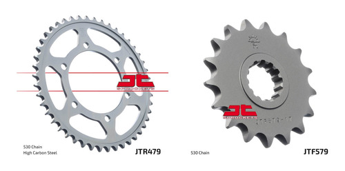 Corona Y Piñon Yamaha Fz1 Fazer (abs) 530 - 45/17