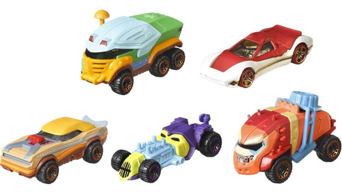 Hot Wheels Maestros Del Universo 5-pack Vehículos 1:64