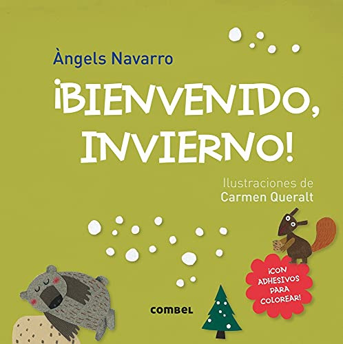 Bienvenido Invierno C Adhesivos Para Colorear - Navarro Ange