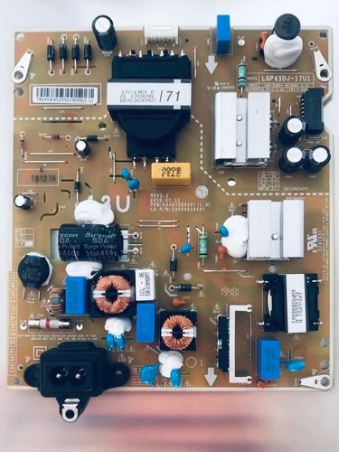 Fuente De Poder Pantalla LG (eax67209001) 1.6Eay64529501