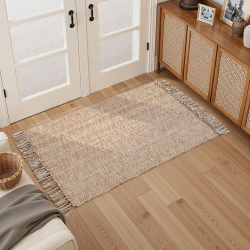 Tapete Lavable A Máquina 68 X 109 Cm Para Interiores Y Exter
