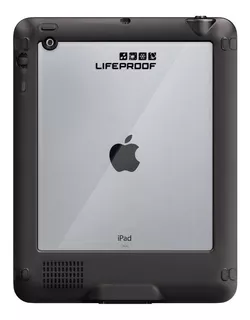 Capa Protetora Lifeproof Nuud Preta iPad 2/3/4