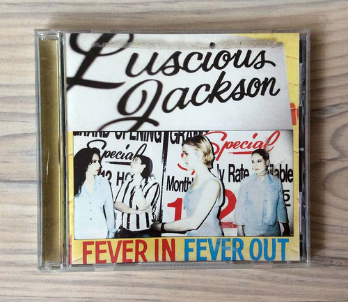 Cd Luscious Jackson - Fever In Fever Out (1ª Ed. Usa, 1996)