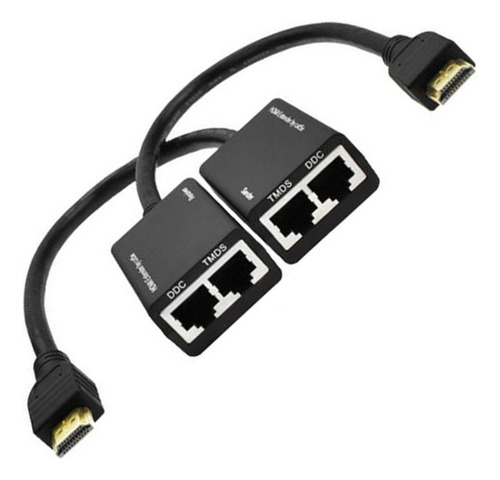 Extensor Cat5e Cat6, 1 Par, Sobre Rj45 Utp Lan Ethernet