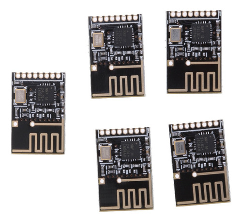 5 Piezas Mini Nrf24l01 Smd 1.27mm 2.4ghz Módulo Transmisor