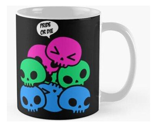 Taza Polysexual Kawaii Skull Cute Polysexual Stuff Pride Or 