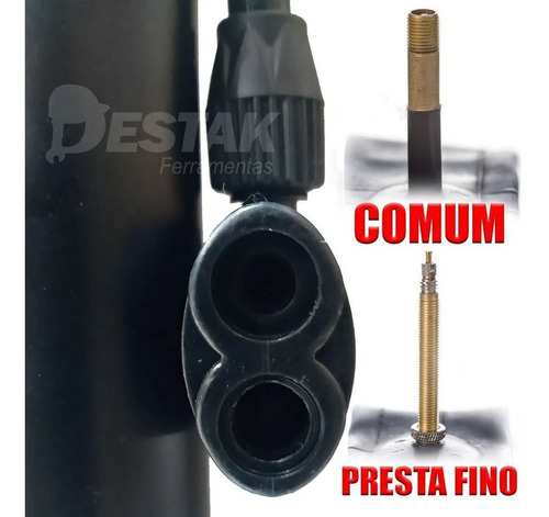 Bomba De Ar Manual Pneus Carro Moto Bicicleta 160psi Starfer