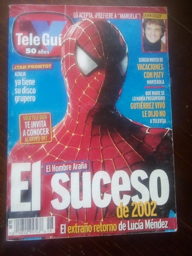 El Hombre Araña La Película En Revista Tele-guía Año-2002