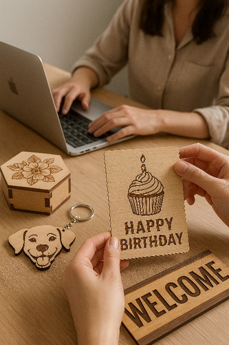 Corte Grabado Láser Personalizado Madera Acrílico Mdf Y Más