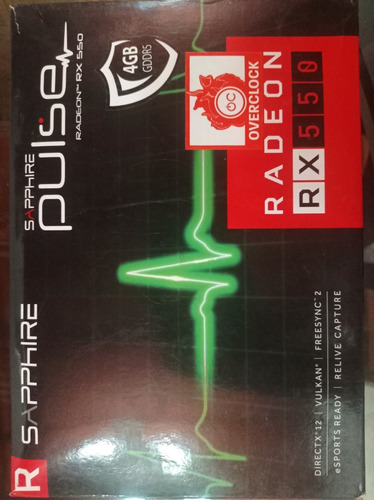 Imagen 5 de 6 de Tarjeta Grafica Radeon Rx-550 4gb Ddr5