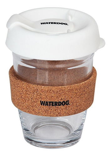 Vaso Cafe Capuchino Vidrio Transparente 350ml Waterdog