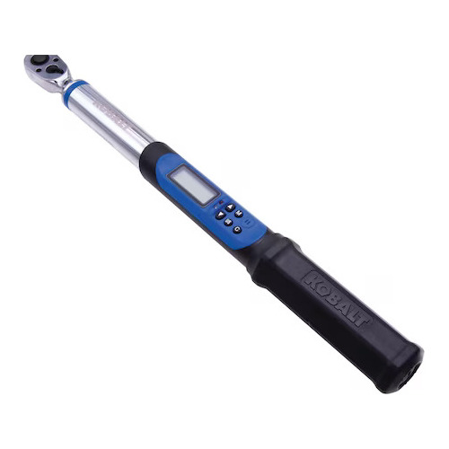 Llave De Torque Digital Kobalt, 3/8, 5-100 Ft/lbs