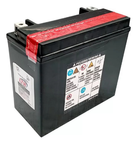 Moto Bateria Lthp Agm Plrs Hammer 1731 08-09 Tx20hl-bs