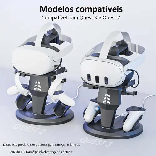 Bobovr M3 Pro + Suporte De Carregamento Para Meta Quest 3/3s