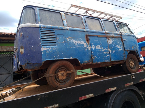 Vw Kombi Corujinha Carroceria Baixada Detran Sem Motor