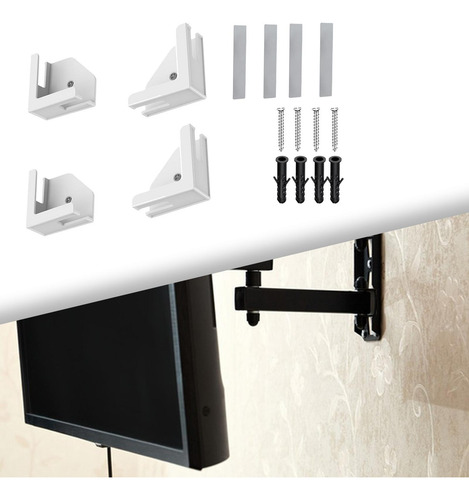 Suporte De Parede Para Tablet 4 Branco