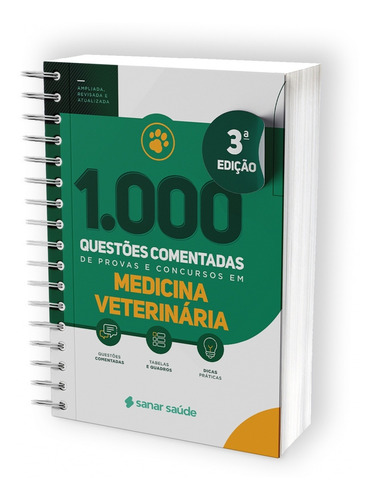 1.000 Questões Comen  Provas E Conc Em Medicina Veterinária