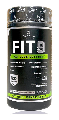 Sascha Fitness Fit 9 120 Capsulas Fit 9 Original