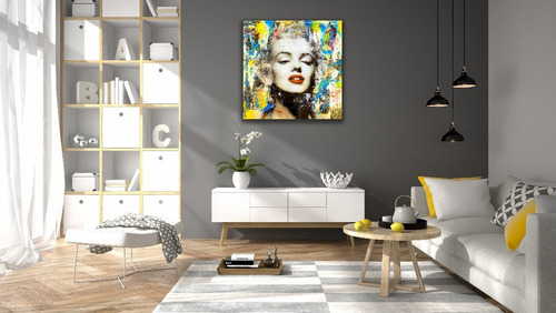 Cuadro Canvas Mural Marilyn Monroe 50x50 Cm