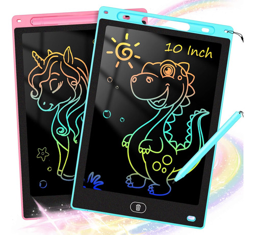 Ktebo Paquete De 2 Tabletas De Escritura Lcd Para Niños De 1