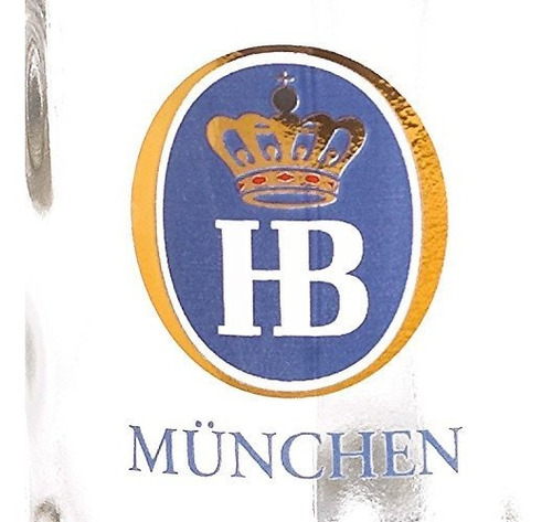 Imagen 4 de 5 de 1 X 0.5 Litros Hb Hofbrauhaus Munchen Cerveza De Vidrio Con