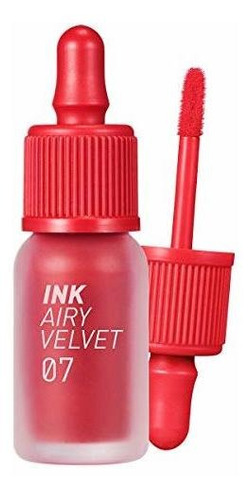 Peripera Ink Airy Labial Aterciopelado, 07 Corazn Pomelo