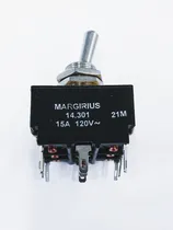 Comprar Chave Ref. 14301 Int. Tripolar 15a Alavanca Metal - On\u002Fon