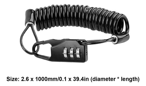 Para Combinación De Candado Para Scooter Candado De