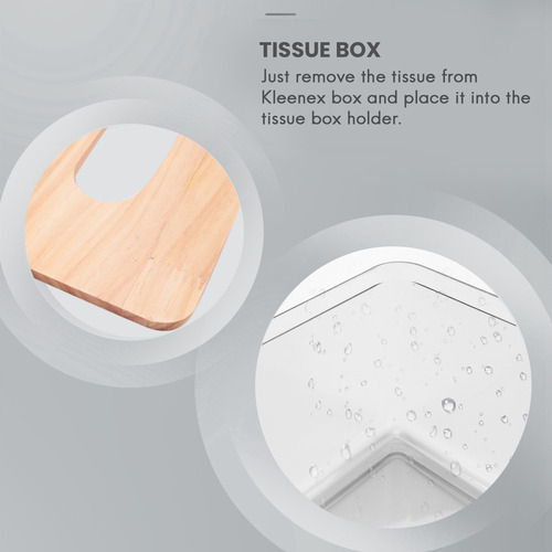 P 2 Fundas Minimalistas Para Cajas De Pañuelos, Moderno Y