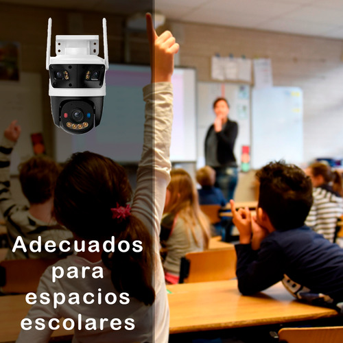 Camara Ip Pt Triple Lente 2-3mp 1-5mp Wifi Smartcolor 128 Gb