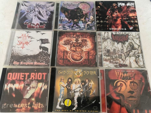 Cds Nacionales Heavy, Death, Black Metal.