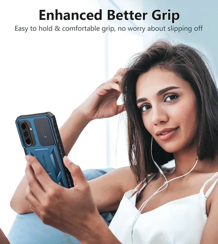 Funda Para Samsung Galaxy A26 , A Prueba De Golpes , Azul