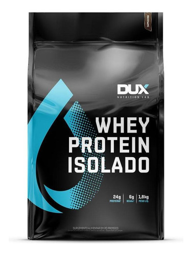 Whey Protein Isolado Dux Nutrition - 1,8 Kg Sabor Chocolate