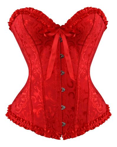 Cinturón Columbia Faja Corsette Bordado Victoriano Corset