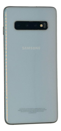 Celular Samsung Galaxy S10 128gb Blanco Dual Sim Desbloqueado (usado-linea En Pantalla) (Usado)