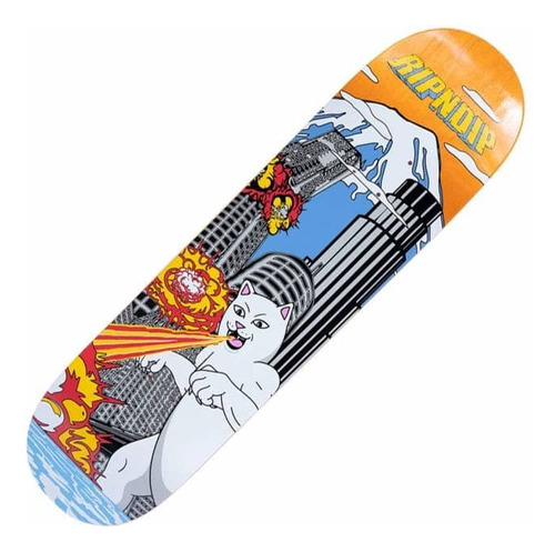 Deck Shape Tabla Skate Ripndip Nermzilla 8 Chilli Boards