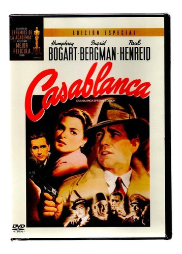 Casablanca Ingrid Bergman Pelicula Original Envio Gratis Dvd